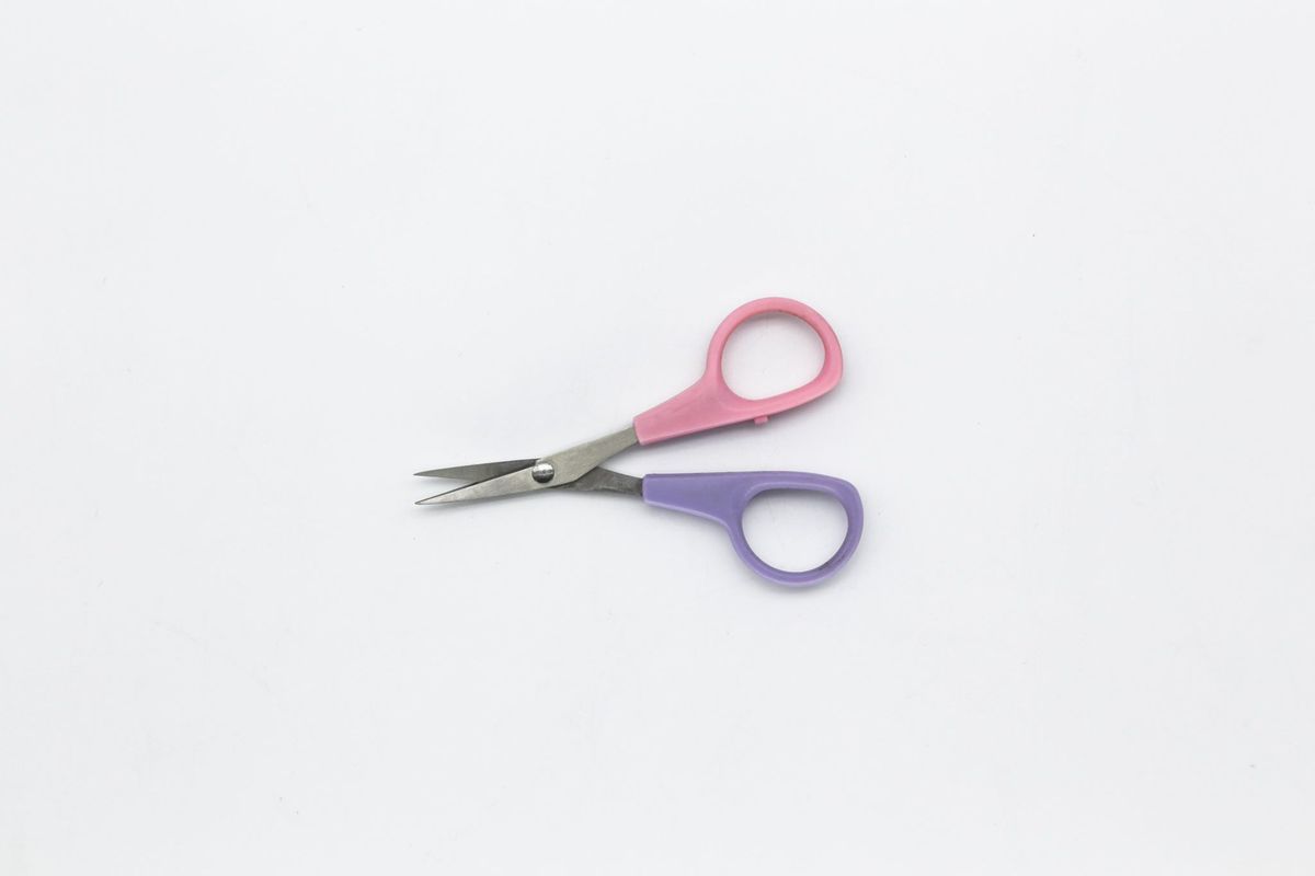 Broderisaks med buet blad - Image 2
