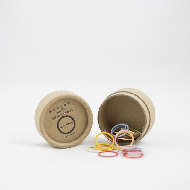 Colored Ring Stitch Markers - Image 3
