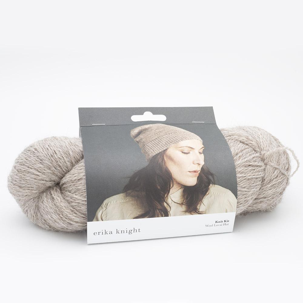Opskrift- og garnkit til hue i Wool Local