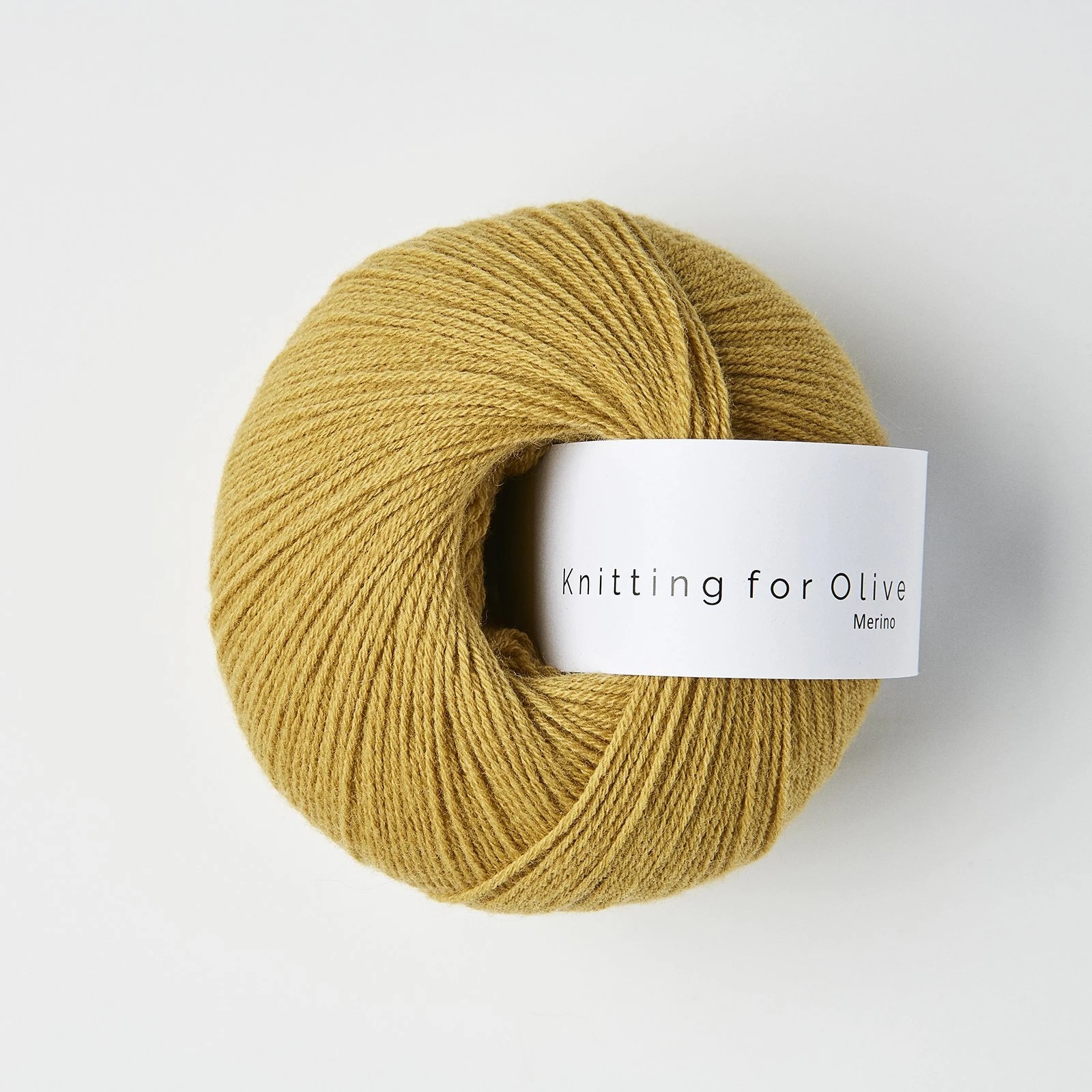 Knitting for olive merino støvet honning