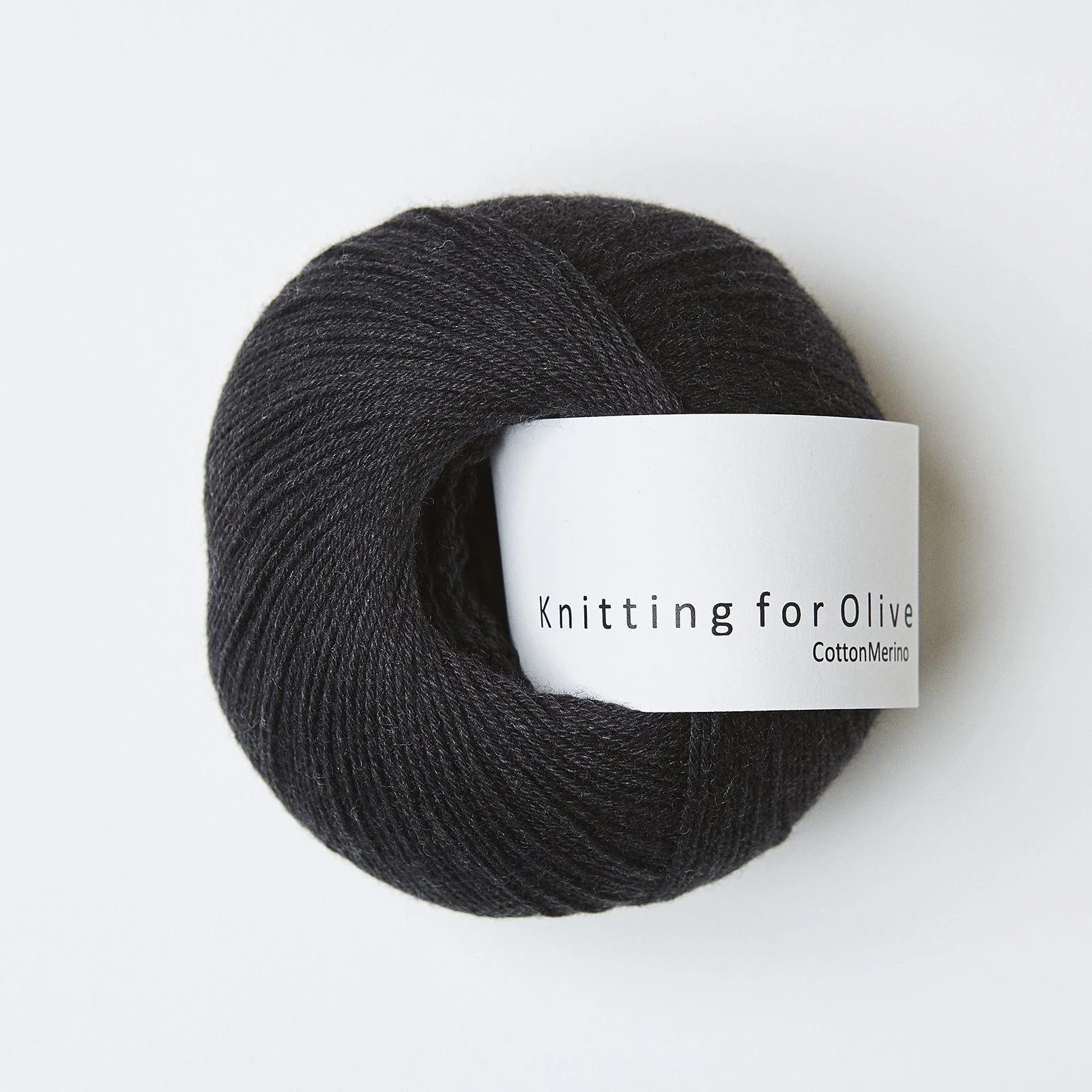 Kintting for Olive Cotten Merino Skifergrå