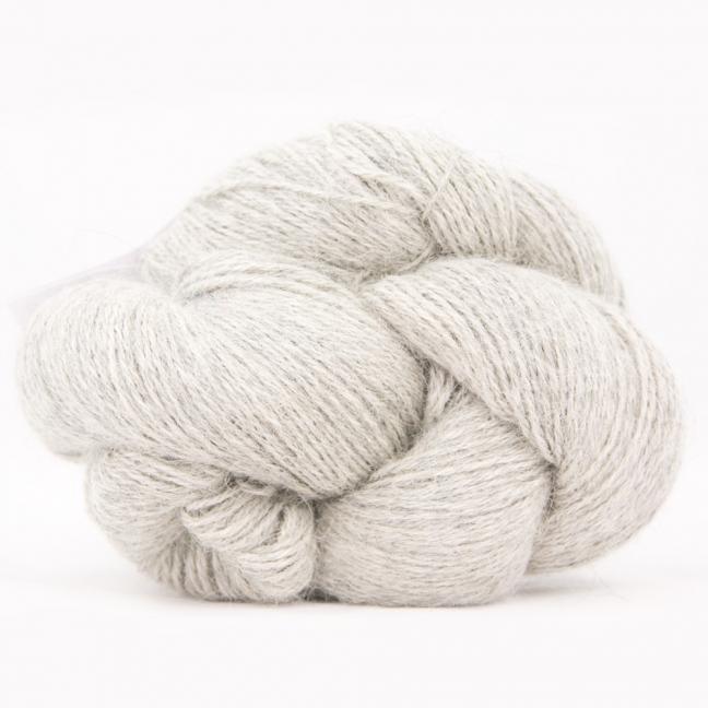 Kremke Soul Wool Alpaka Superfine Fino 100g Light Grey_10130