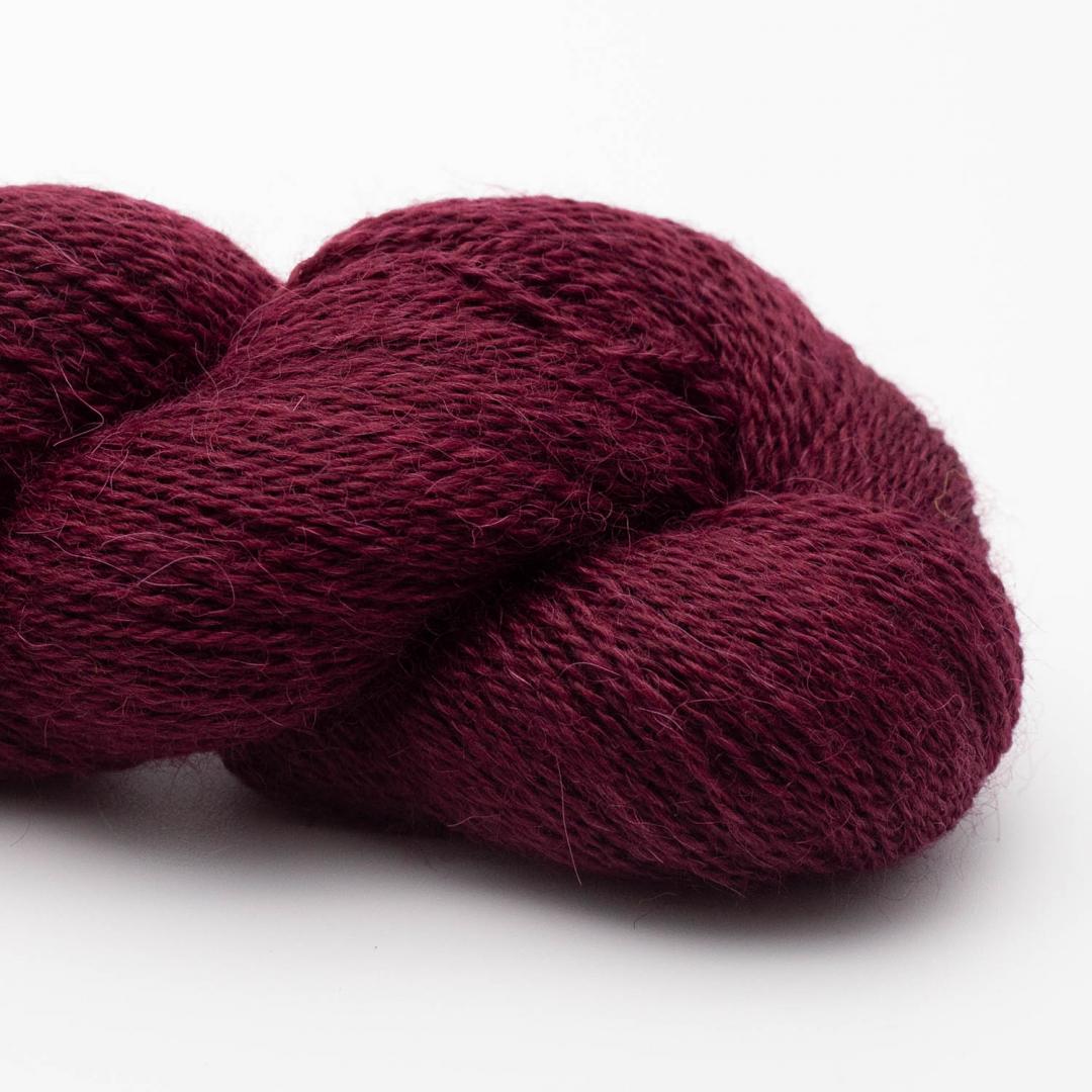 Baby alpaca lace Bordeaux_010