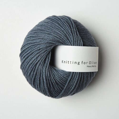 Knitting_for_Olive_Heavy_Merino_Støvet_Petroleumsblå